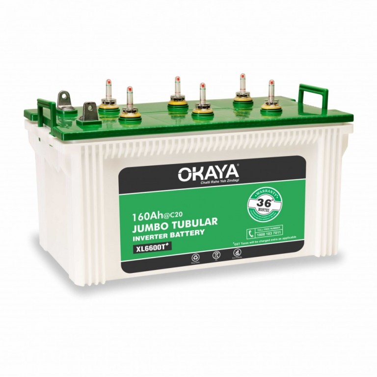 Okaya Jumbo Tubular Inverter Battery Virar